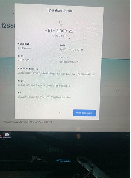 proof deposit finastone 2 - [SCAM] Finastone Review- HYIP: Earn 5% daily for 30 working days