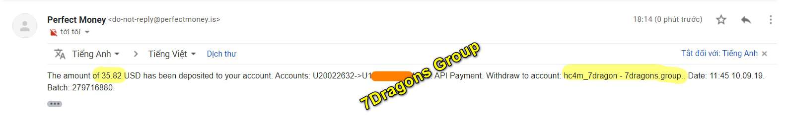 7dragons group 1009 - [SCAM] HYIP - 7Dragons Group Review: Profit 1.7% per day for 30 working days