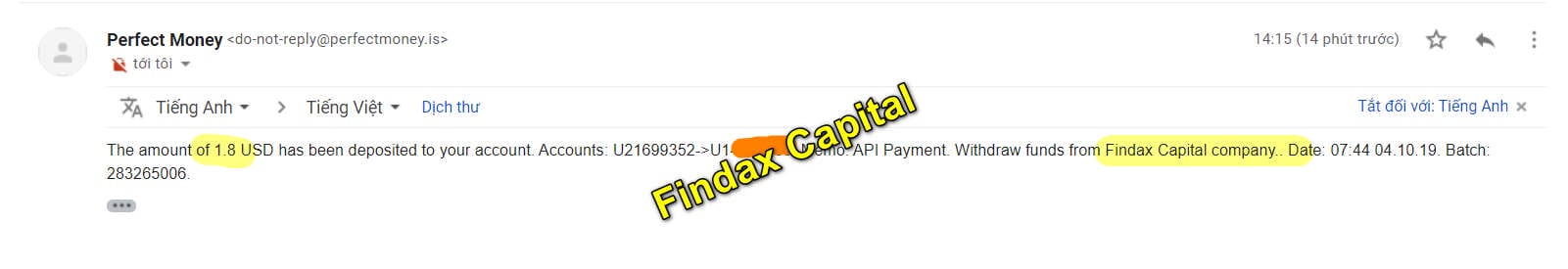 findax capital 0410 - [SCAM] HYIP - Findax Capital Review: Long-term investment platform