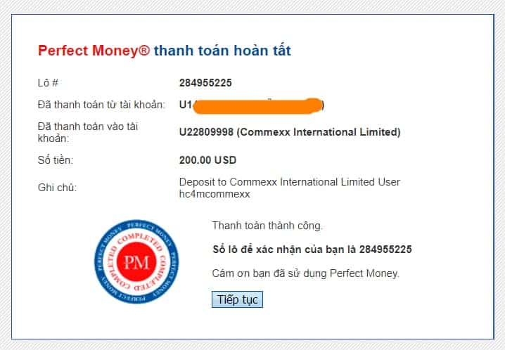 proof deposit commexx - [SCAM] HYIP - Commexx Review: Profit 2% daily for 45 days