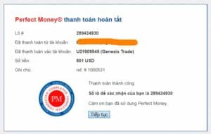 proof deposit gtf 300x190 - [SCAM] Genesis Trade Fund Review - HYIP: Total earn 112% after 7 days!
