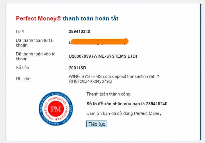 proof deposit ws - [SCAM] Wine Systems Review - HYIP: Wine production project