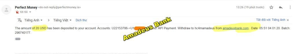 ab payment proof 1024x190 - [SCAM] Amadeus Bank Review - HYIP: Private bank project