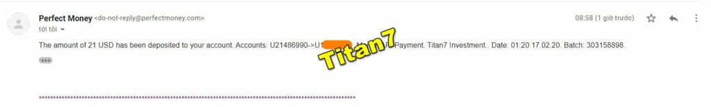 titan7 1702 1024x155 - [SCAM] Titan7 Review - HYIP: Titanium project, profit 7% per day!