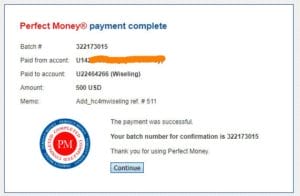 wiseling proof payment of deposit 300x196 - [SCAM - STOP INVESTING] Wiseling Review: Long-term investment platform, profit 0.8% per day