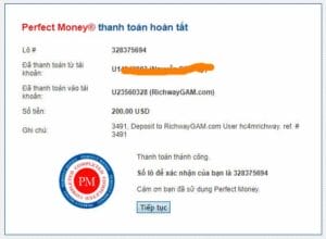 richwaygam payment proof 300x220 - [SCAM - STOP INVESTING] Richway GAM Review - HYIP: Profit up to 3.5% per day and forever!