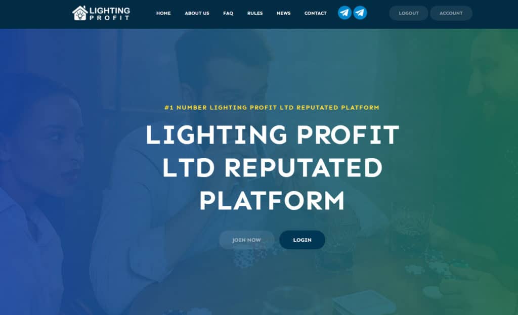 lighting profit review 1024x623 - [SCAM - STOP INVESTING] Lighting Profit: Profit 1% daily for 11 working days!