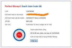 vevo ledger payment proof 300x199 - [SCAM - STOP INVESTING] Vevo Ledger: Profit 1.2% daily for 15 business days!