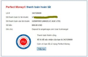 angelic payment proof 300x196 - [SCAM - STOP INVESTING] Angelic Age: Earn from 3% daily and forever!