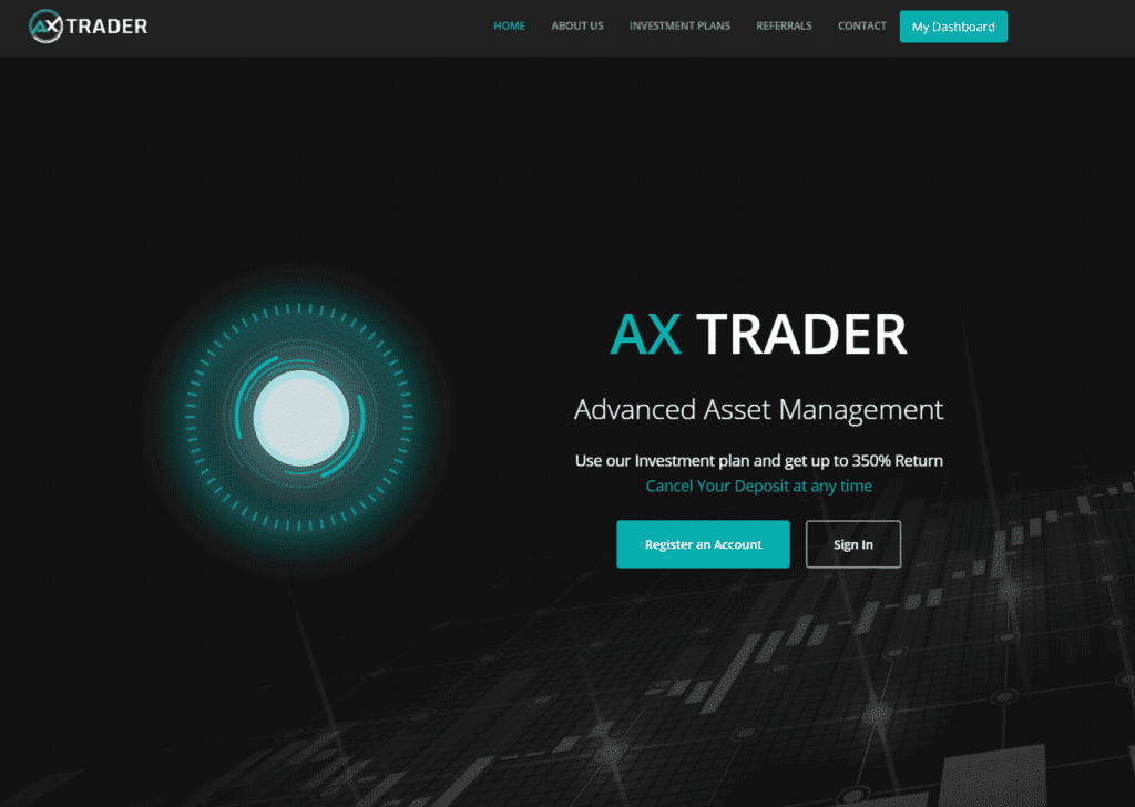 ax trader hyip 1024x728 - [SCAM - STOP INVESTING] AX Trader: The project from legendary admin. Earn 3% daily, early withdrawal