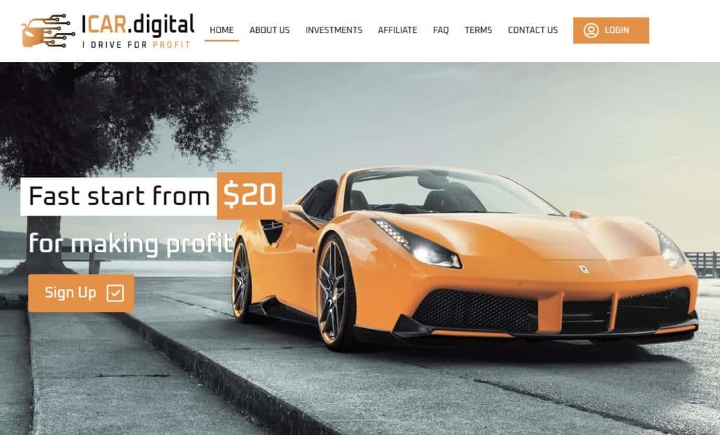 icar digital review 1024x618 - [SCAM - STOP INVESTING] ICar Digital: Car rental and car sharing business project, profit from 3% per day!