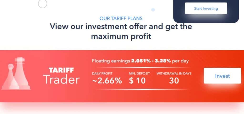 capital c investment plan 1024x482 - [SCAM - STOP INVESTING] Capital-C: Earn up to 3.28% daily - forever