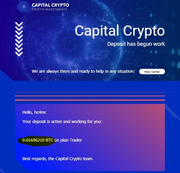 capital c payment - [SCAM - STOP INVESTING] Capital-C: Earn up to 3.28% daily - forever