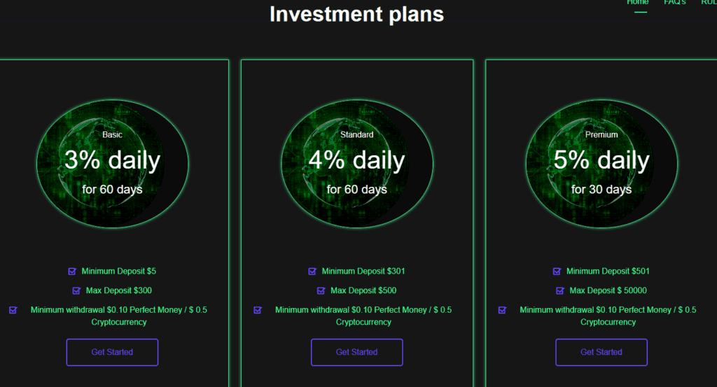 tescoin investment plans 1024x553 - [SCAM - STOP INVESTING] Tescoin: profit up to 5% per day. SCAM or LEGIT?