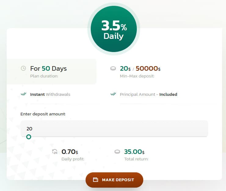 finsolis investment plan - [SCAM - STOP INVESTING] Finsolis: earn 3.5% daily for 50 days. SCAM or LEGIT?