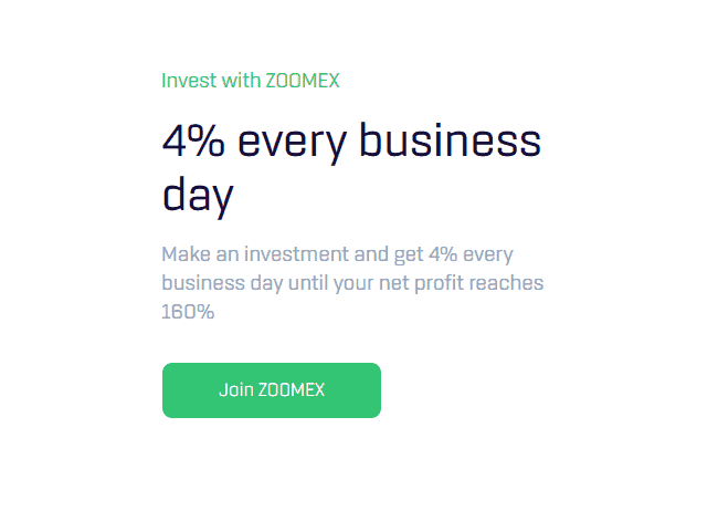 zoomex investment plan - [SCAM - DON'T INVEST] ZOOMEX: earn 4% daily for 40 business days. SCAM or LEGIT?