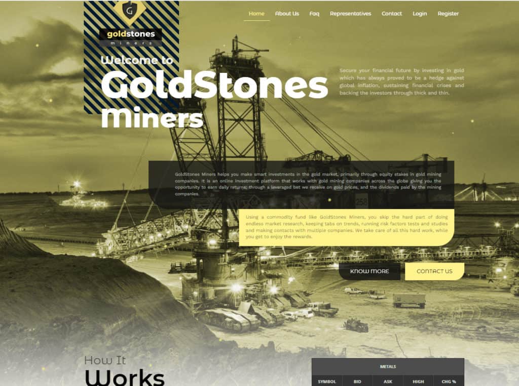 gold stones 1024x763 - [SCAM - STOP INVESTING] GoldStones: earn 4.8% daily for 30 days. SCAM or LEGIT?