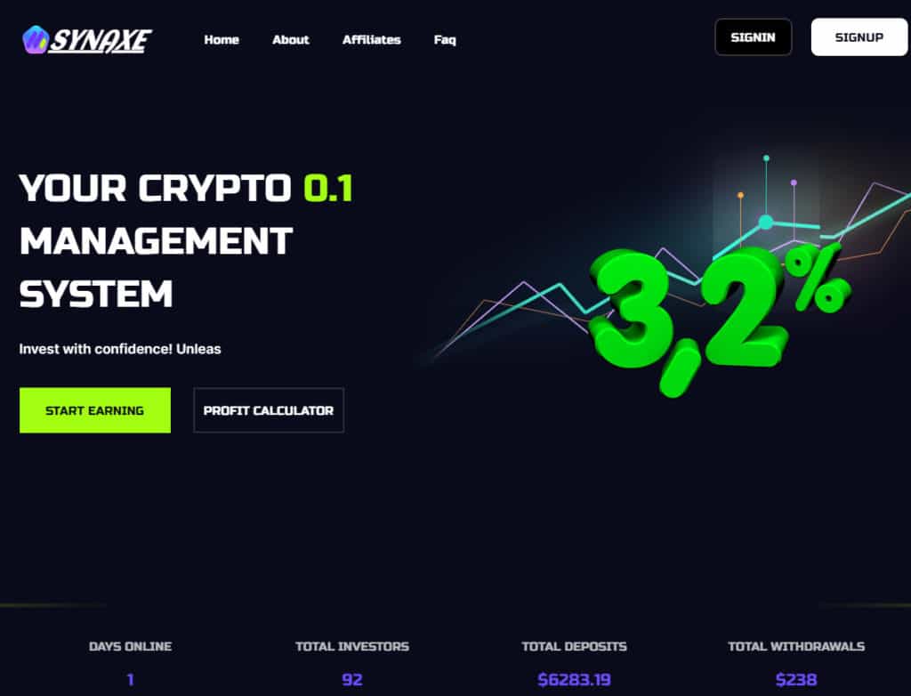 synaxe 1024x782 - [SCAM - DON'T INVEST] SYNAXE
