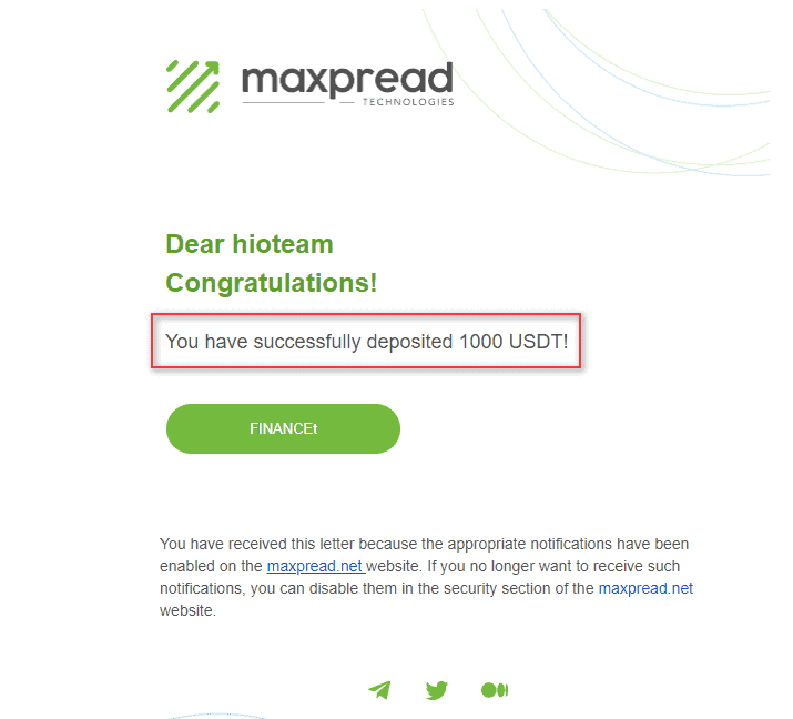 maxpread payment proof 1 - [SCAM - DON'T INVEST] Maxpread Technologies