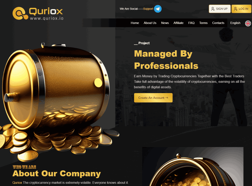 quriox 1024x755 - [SCAM - DON'T INVEST] Quriox Review