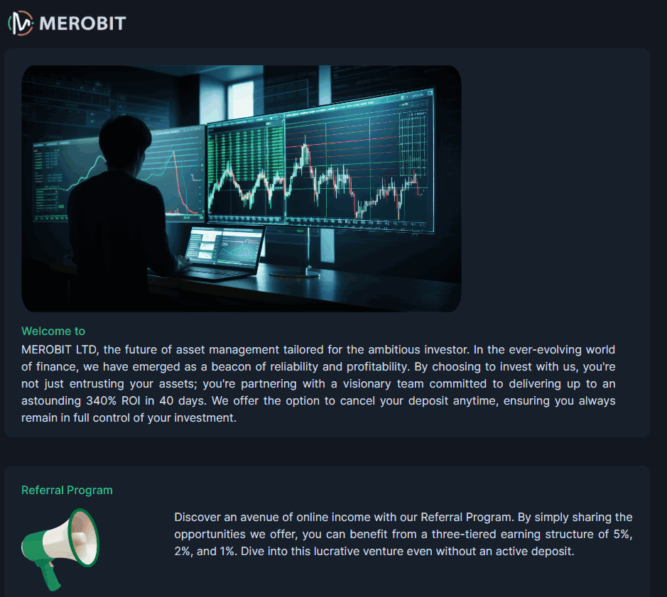 merobit review - [SCAM - DON'T INVEST] Merobit Review
