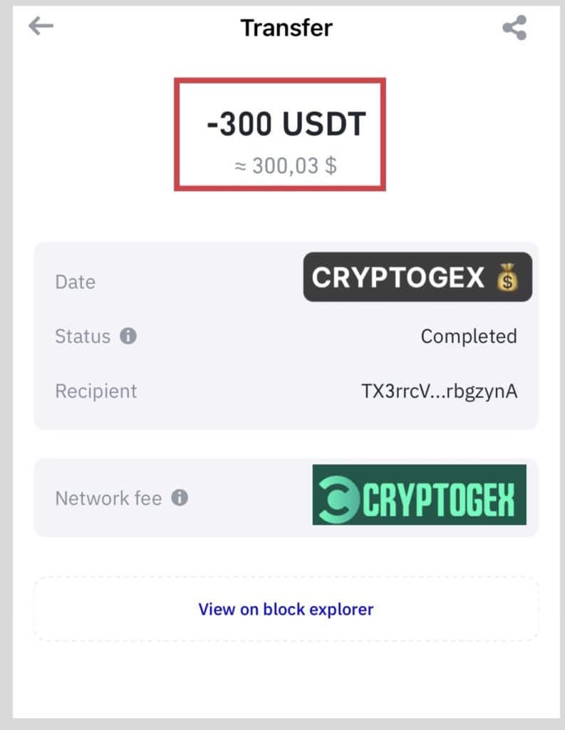 cryptogex payment 793x1024 - [SCAM - DON'T INVEST] Cryptogex Review