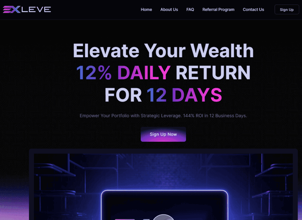 Exleve review 1024x746 - [SCAM - DON'T INVEST] Exleve Review
