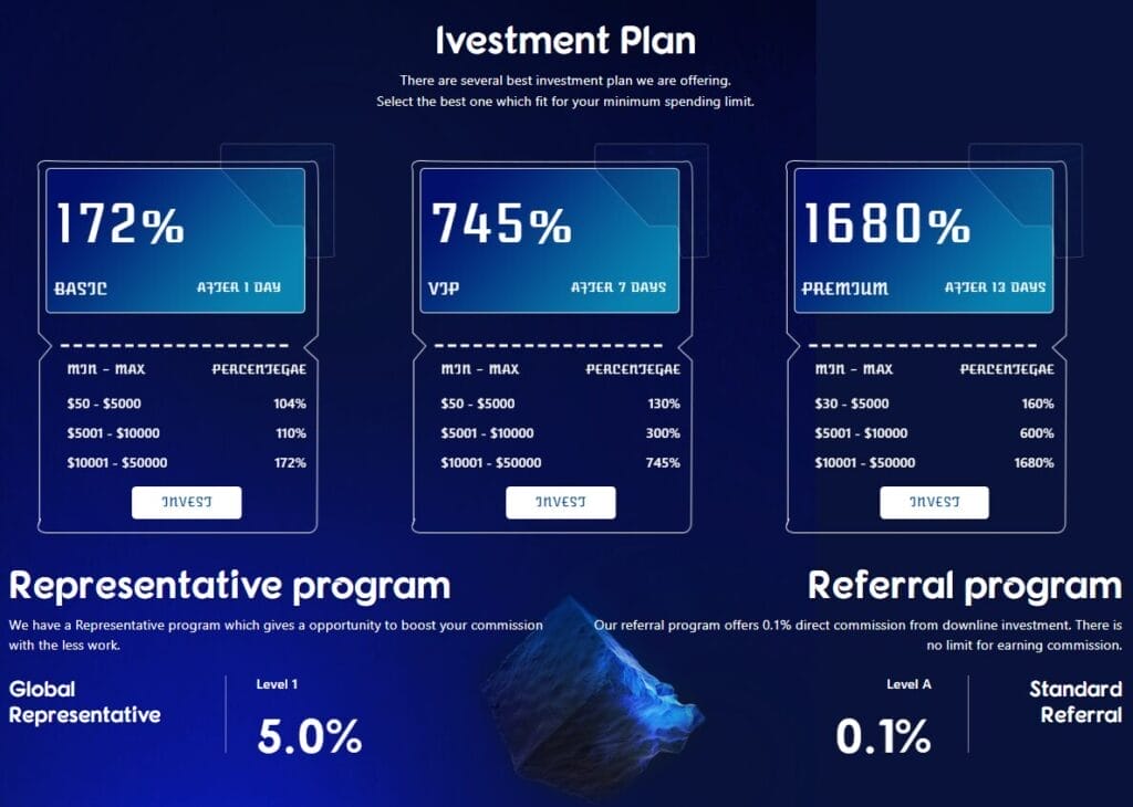 efadep plans 1024x730 - [SCAM - DON'T INVEST] Efadep Review